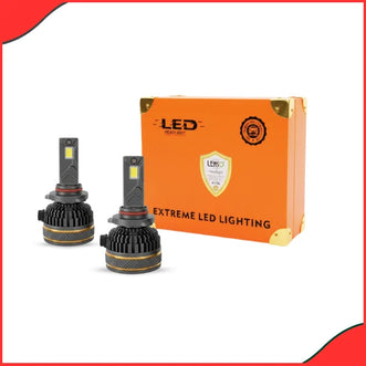 Lenso A130 LED Headlight 1300W 130000LM – Ultra Bright Car LED Front View