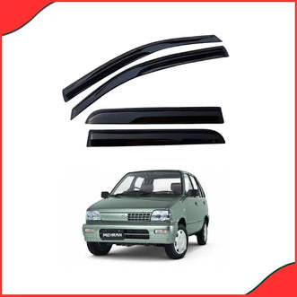 Suzuki Mehran 2012-2017 Air Press Sun Visor Side View - Durable Black Finish