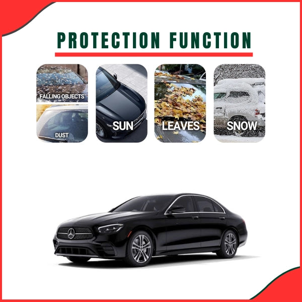 Mercedes Benz Parachute Top Cover full body fit on luxury sedan - side view Pakistan