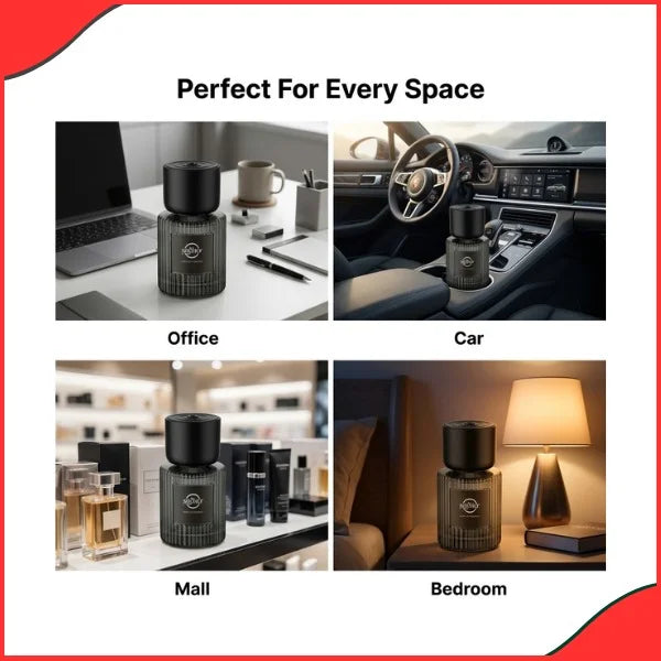 Siteber smart car air freshener versatile multi-space usage in office, car, mall, and bedroom