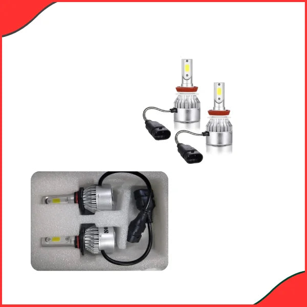 High-quality SOGO 12V LED Headlight Kit - Expert-grade car lighting solution for clear night driving in Pakistan