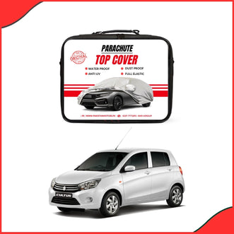 Suzuki New Cultus Water Resistant Parachute Top Cover fitted on car - front view