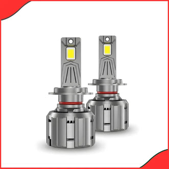 TF90 90W CANBUS LED headlight pure white 6000K light beam pattern