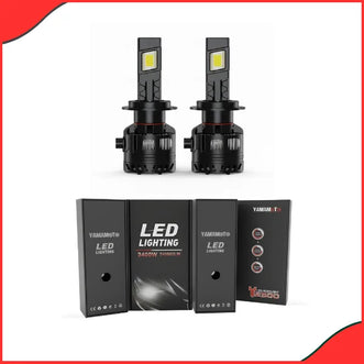 Yamamoto Y2500 2400W LED Headlight Bulb H4 H11 9005 – Ultra Bright Car Lighting